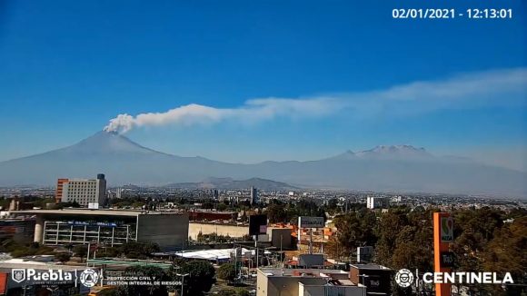 Emite recomendaciones Protección Civil por caída de ceniza del Popocatépetl