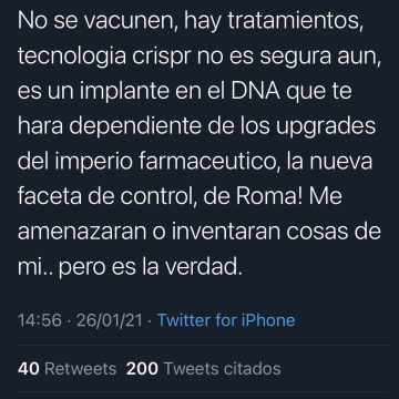 Cancela Twitter cuenta de León Larregui tras promover no vacunarse contra Covid-19