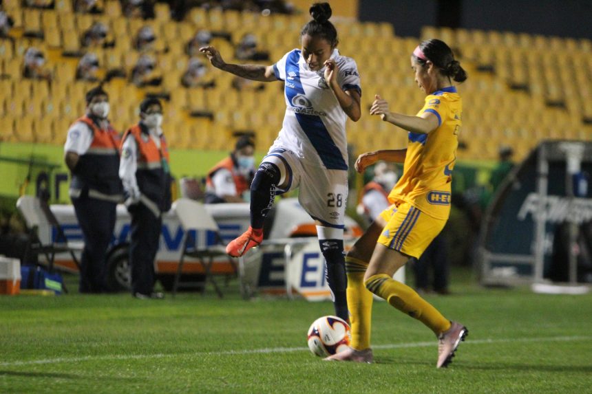 Las Tigres rescataron el triunfo ante el Puebla Femenil