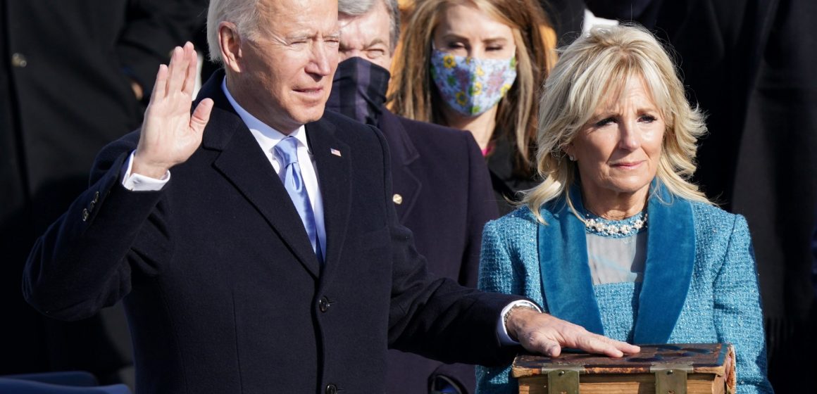 Joe Biden toma protesta como presidente de los Estados Unidos y dirige su primer mensaje a los estadounidenses