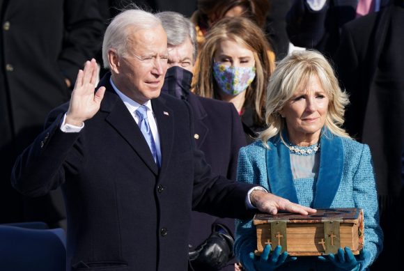 Joe Biden toma protesta como presidente de los Estados Unidos y dirige su primer mensaje a los estadounidenses