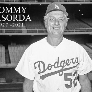 Falleció Tom Lasorda, legendario manager de los Dodgers