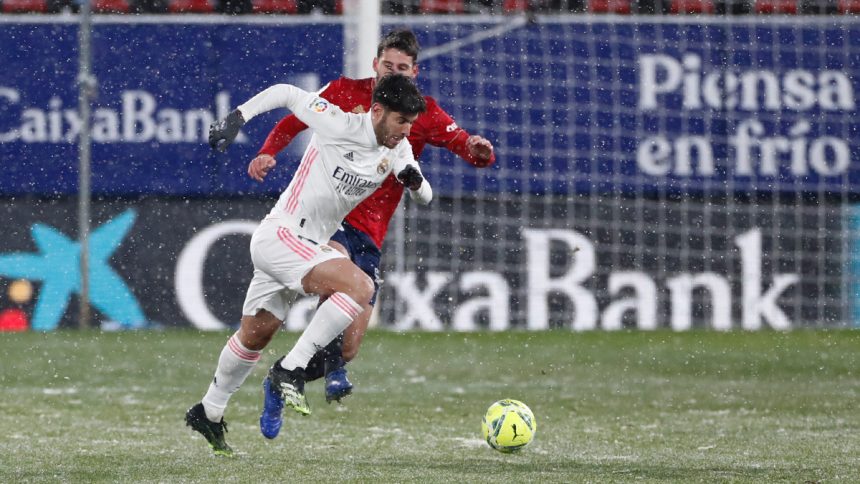 El Real Madrid empató ante el Osasuna