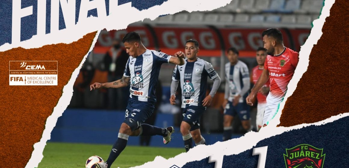 Pachuca rescató el empate ante FC Juárez