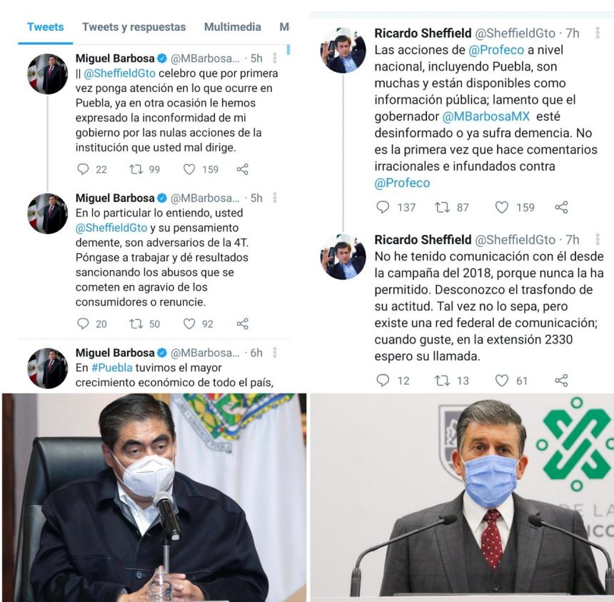 PROFECO MEXICO Sheffield de PROFECO responde al gobernador Barbosa por tanques de oxígen