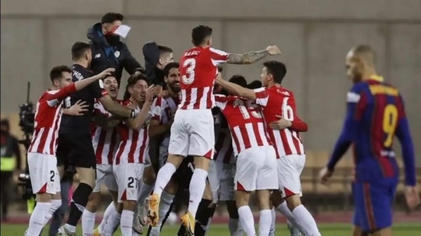 Bilbao campeon CMH El Athletic se corona en la Supercopa de España con épica remontada
