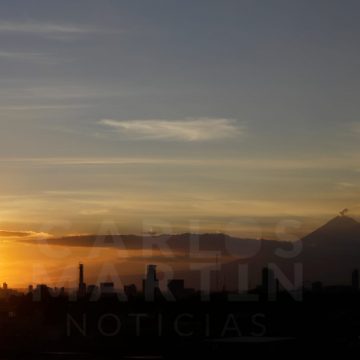 (FOTOS) El día de hoy, se presentó uno de los atardeceres más bonitos en lo que va del año