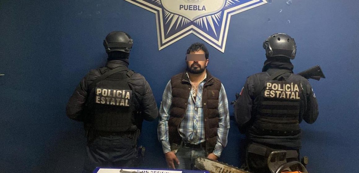 En Chignahuapan, Policía Estatal detiene a presunto narcovendedor