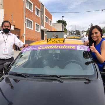 Taxistas lanzan campaña para personas que requieran ir a un hospital o tengan alguna emergencia