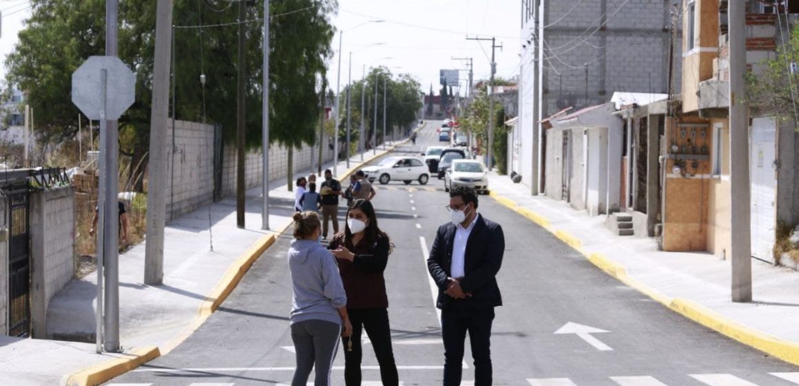 Ayuntamiento de Puebla entrega más calles nuevas al sur de la Ciudad
