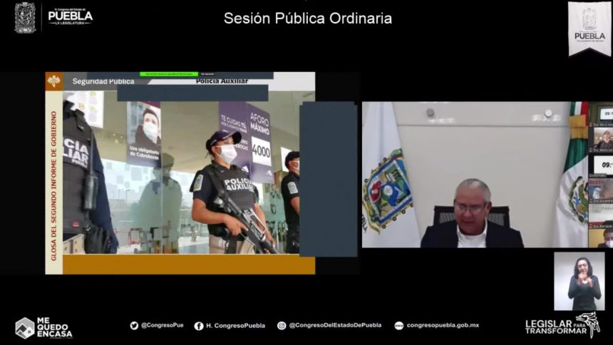 comparecencia2 Ante el Pleno del Congreso del Estado, comparece el secretario de Seguridad Pública