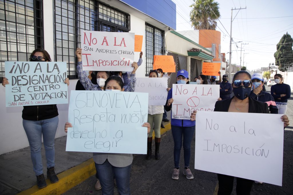 manifestacion panistas de cholula 448781