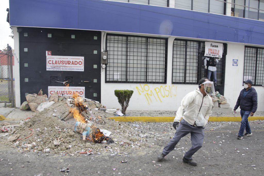 manifestacion panistas de cholula 449500