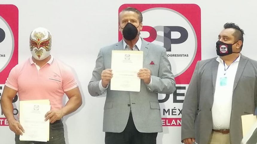 registro-como-precandidatos-por-rsp-de-alfredo-adame-y-caristico (VIDEO) Se registra Alfredo Adame como precandidato de RSP a una diputación