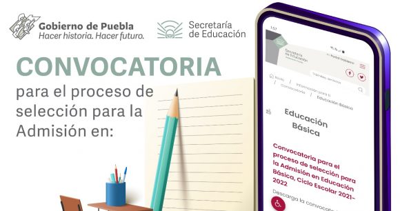 Convoca SEP al proceso de selección para la Admisión en Educación Básica