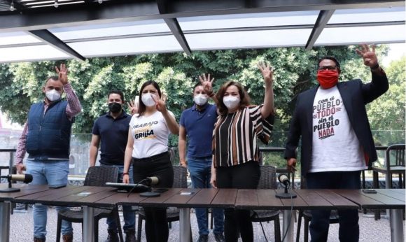 Presenta Claudia Rivera Vivanco equipo ciudadano para consolidar la transformación en la capital poblana