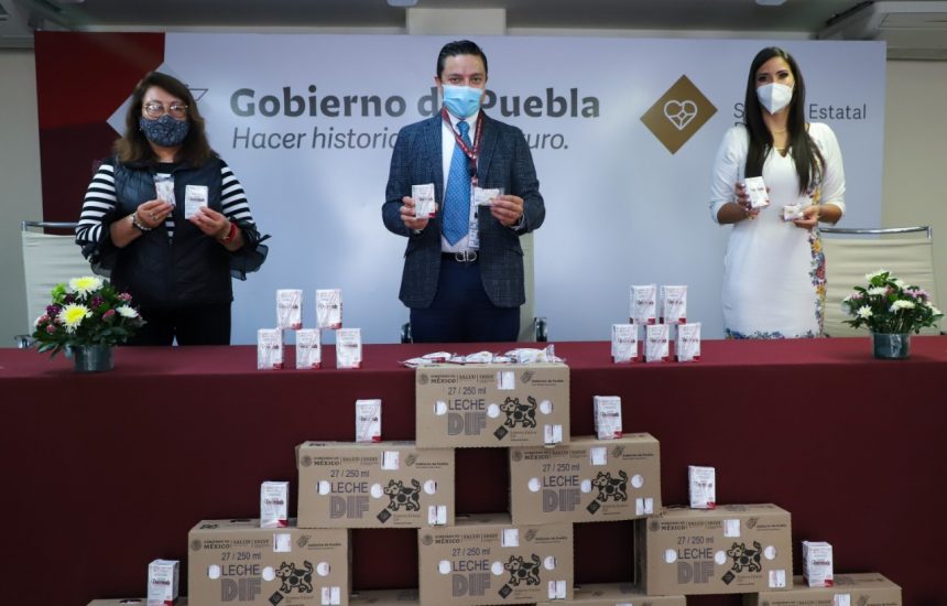 Entrega SEDIF alimentos al HNP en beneficio de familiares de pacientes