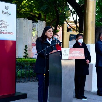 Conmemora Ayuntamiento de Puebla el aniversario de la promulgación de las constituciones de 1857 y 1917