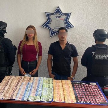 En Tecamachalco, captura Policía Estatal a presuntos distribuidores de droga