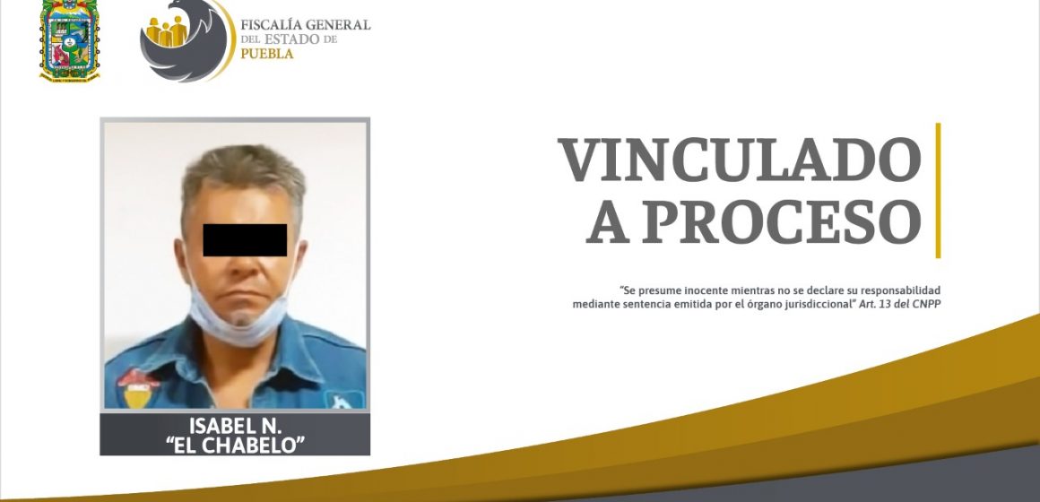 Vinculado a proceso presunto responsable de homicidio en Chietla