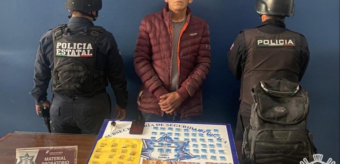 Captura SSP a presunto responsable de la venta de droga en Romero Vargas