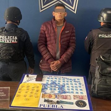 Captura SSP a presunto responsable de la venta de droga en Romero Vargas