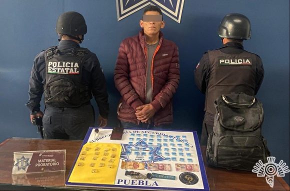 Captura SSP a presunto responsable de la venta de droga en Romero Vargas