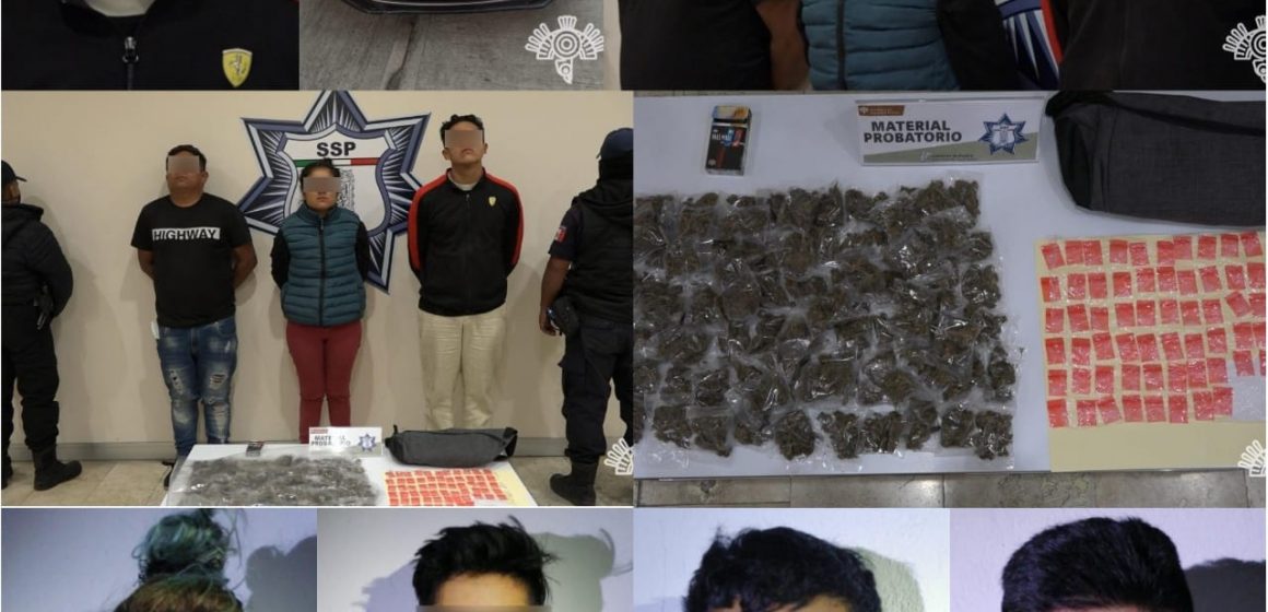 Captura Policía Estatal a presuntos operadores de “narcotiendita”