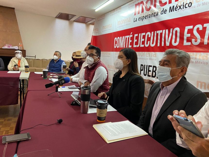 MORENA reúne a los aspirantes a la alcaldía de Puebla