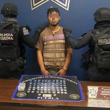 Policía Estatal captura a presunto distribuidor de droga de “Los Valencia”