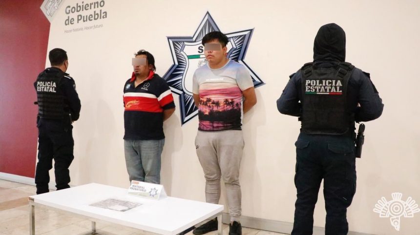 781 Por narcomenudeo, Policía Estatal captura a dos hombres