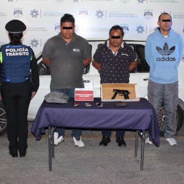 Desarticula Policía Municipal de Puebla a banda de asaltantes a transeúnte