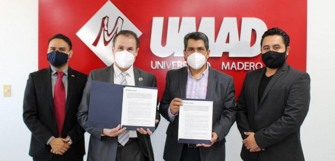 Firma IMACP convenio con Universidad Madero para programas de colaboración juvenil