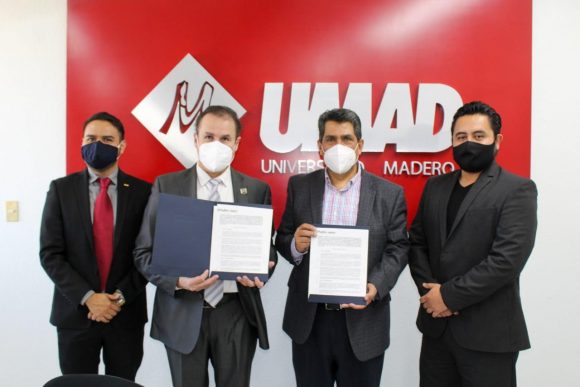Firma IMACP convenio con Universidad Madero para programas de colaboración juvenil