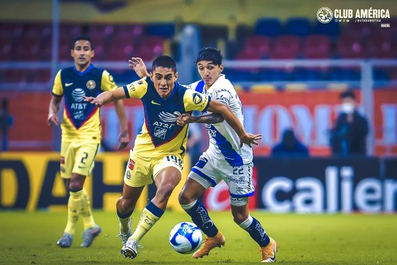 AME3 América venció al Puebla con gol de Roger Martínez
