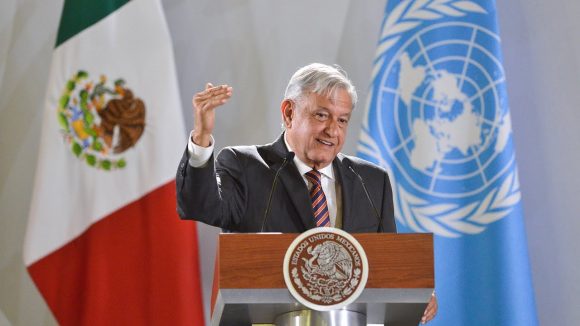 AMLO pide a la ONU que intervenga para  evitar el acaparamiento de vacunas