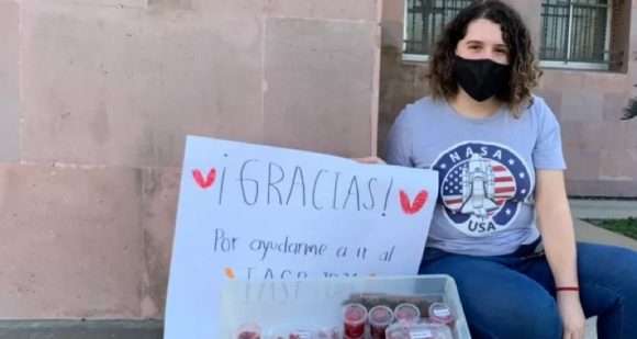 Estudiante mexicana de mecatrónica es seleccionada para programa de la NASA; vende gomitas y frutas para pagar su viaje