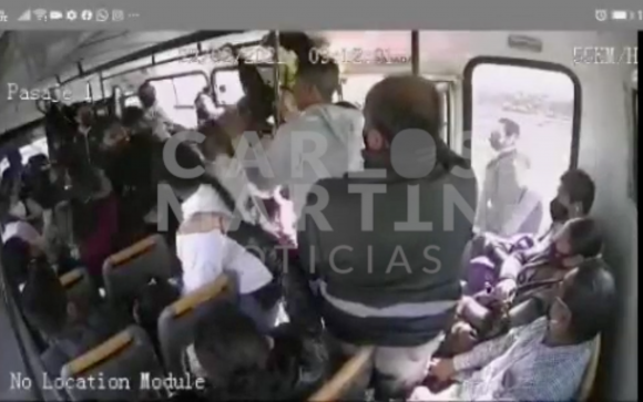 (VIDEO) ¡Así fue el asalto a la Ruta Angelópolis!
