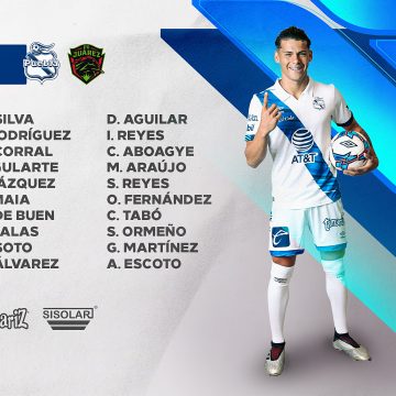 El Puebla presenta lista de convocados para enfrentar a Bravos