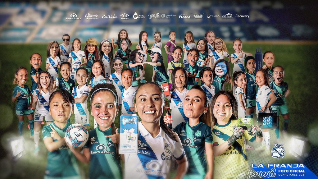 Fotografia Oficial Club Puebla Femenil Torneo GUARD1ANES Clausura 2021