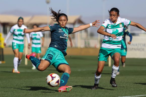 El Puebla Femenil empató con Santos en partido pendiente