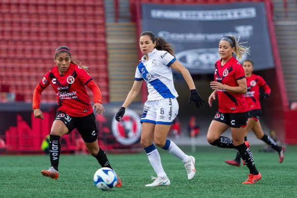 Fotografías Partido Xolos vs Club Puebla (4) Puebla Femenil empató ante Tijuana en debut de Juan Carlos Cacho
