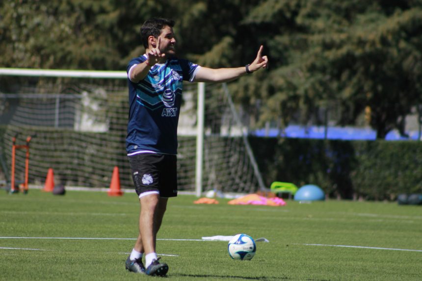 Nicolás Larcamón confía que el Puebla se hará fuerte en casa