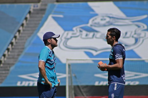 Nicolás Larcamón satisfecho con el trabajo del Puebla y quiere liguilla