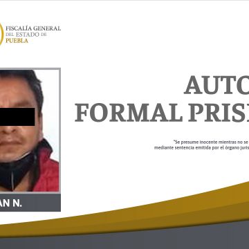Auto de formal prisión contra acusado de homicidio en Huehuetla