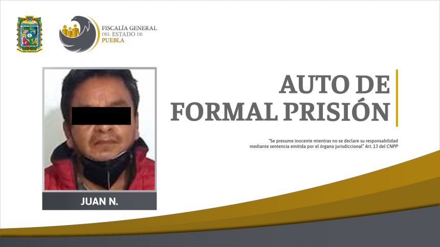 Juan N_ADFP_--01 (2) Auto de formal prisión contra acusado de homicidio en Huehuetla