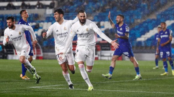 KARIM 2 El Real Madrid vence al Getafe en partido pendiente