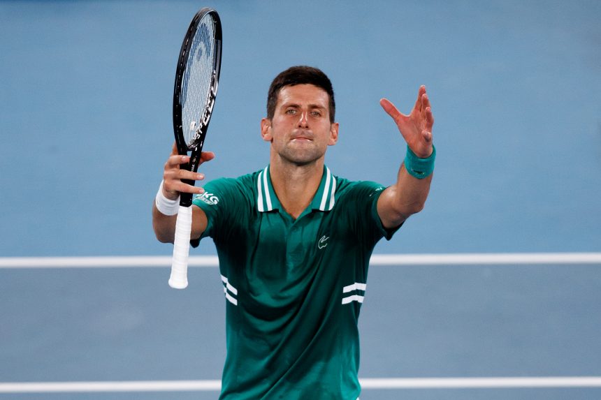 Djokovic avanza a las semifinales del Abierto de Australia