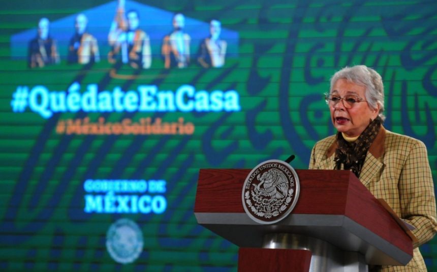 Sánchez Cordero descarta hacer obligatorio el uso de cubrebocas; apuestan a las libertades