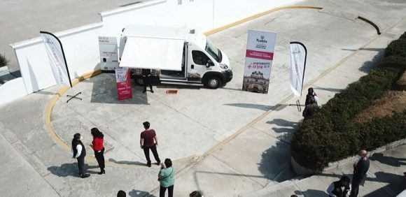 Facilita Ayuntamiento de Puebla pago de servicios en colonias y Juntas Auxiliares, con Unidad Móvil